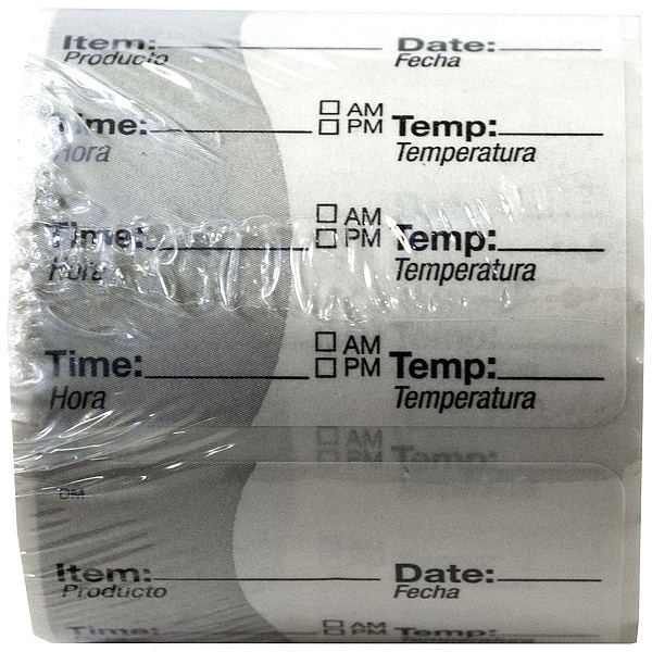 Food Rotation Label, Blue, 2 In. W, PK250