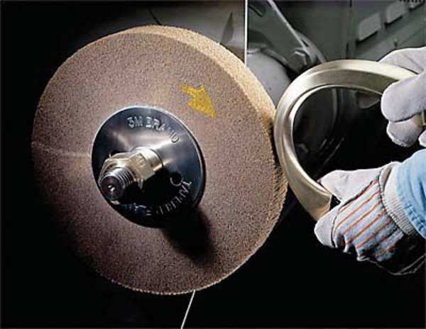 FlapWheel, AO, 6 In Diax1 Wx2 In AH, MD, PK3