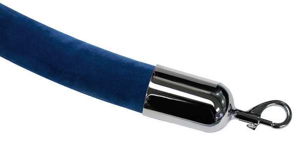 Barrier Rope, 1-1/2 In x 6 ft, Blue