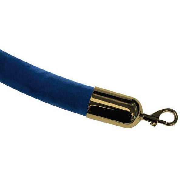 Barrier Rope, Velour, 6 ft L