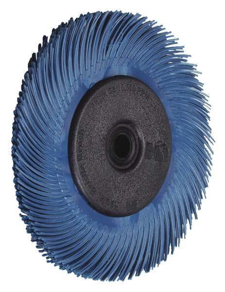 Radial Bristle Brush, TC, 7-5/8x1,400G, PK2