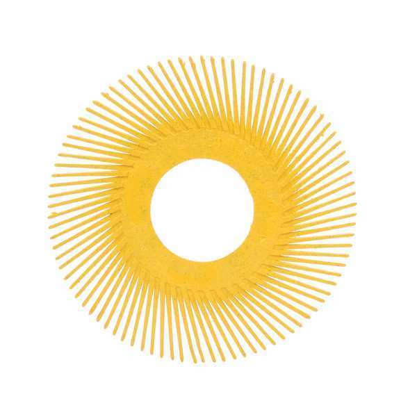 Radial Bristle Brush, T-A, 6x1/2, 80G, PK80