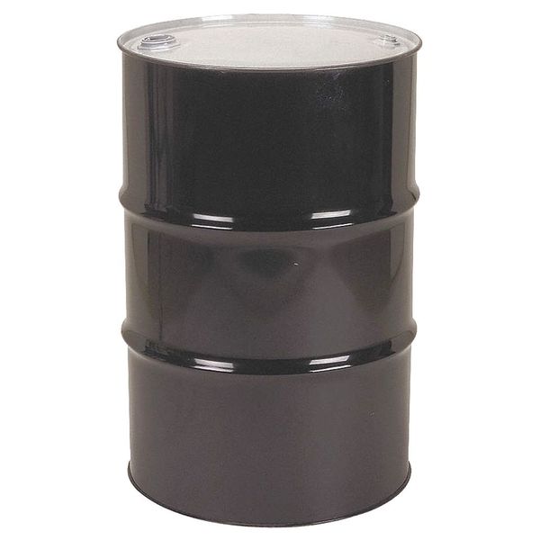 Closed Head Transport Drum, Steel, 55 gal, Lined, Black