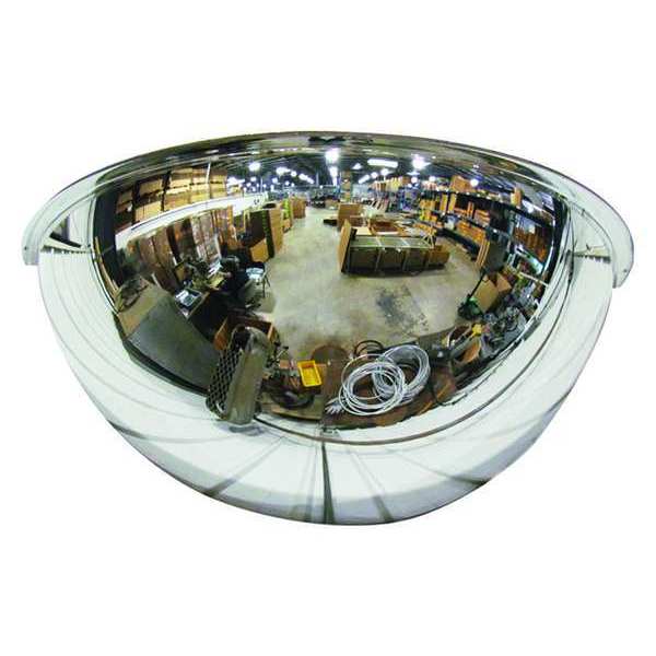 Scratch Res Acryl Half Dome Mirror, 32in.