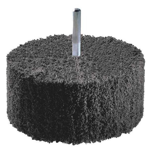 Convolute Wheel, Multi-Finish, 12x2x5, CRS