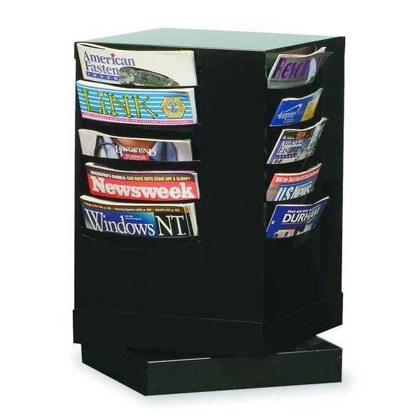 Magazine Display 20 Compartments, 14-1/8