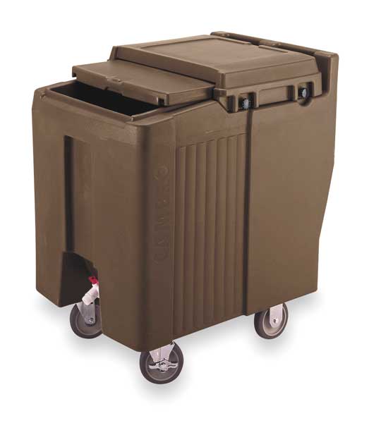 Ice Caddie, Cap 125 Lbs, 5 In Casters