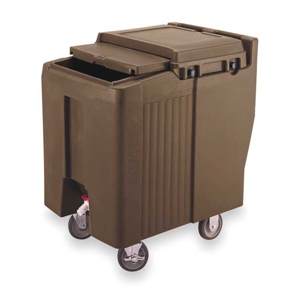 Ice Caddie, Cap 175 Lbs, 5 In Casters