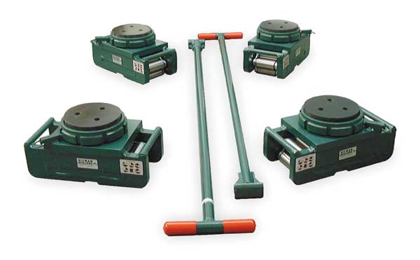 Equipment Roller Kit, Swivel, 240,000 lb. Cap
