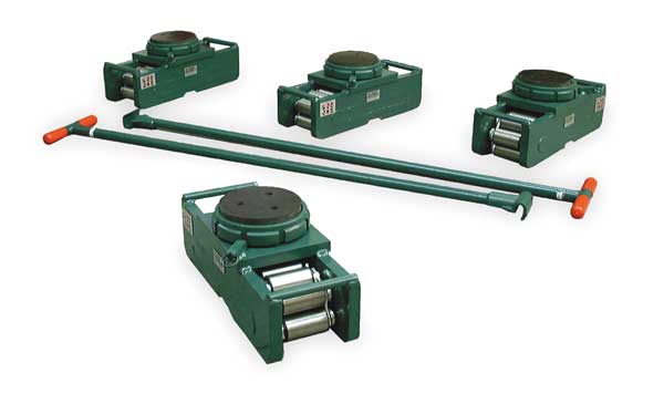 Equipment Roller Kit, Swivel, 400,000 lb. Cap
