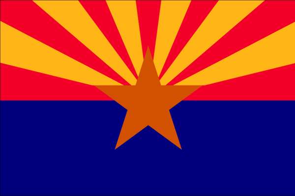 Arizona State Flag, 3x5 Ft