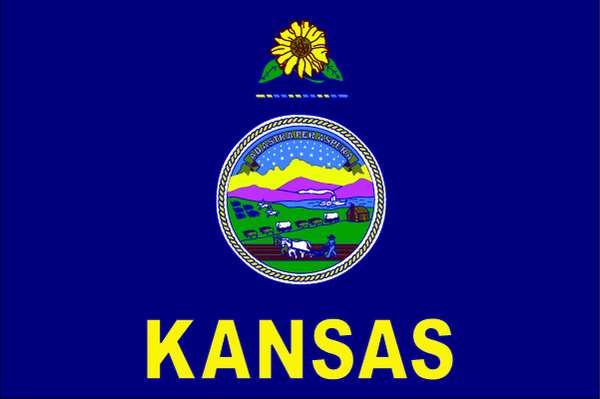 Kansas State Flag, 3x5 Ft