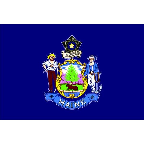 Maine State Flag, 3x5 Ft