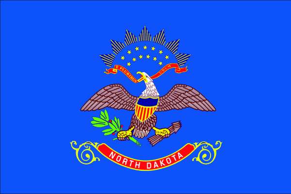 North Dakota State Flag, 3x5 Ft