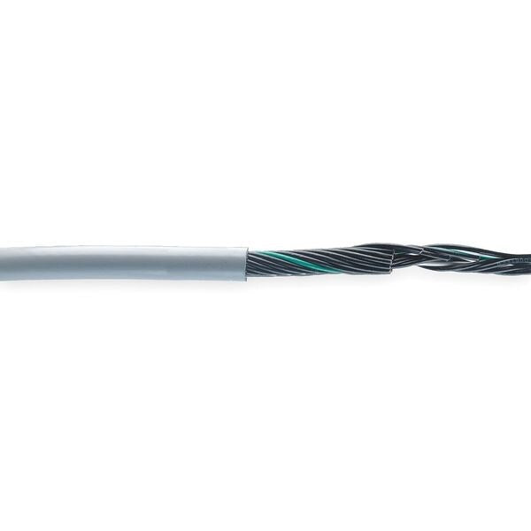 16 AWG 5 Conductor Continuous Flex Tray Cable 600V GY