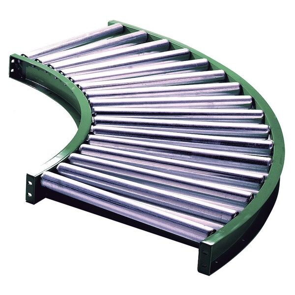 Roller Conveyor, 90 Curve, 27BF