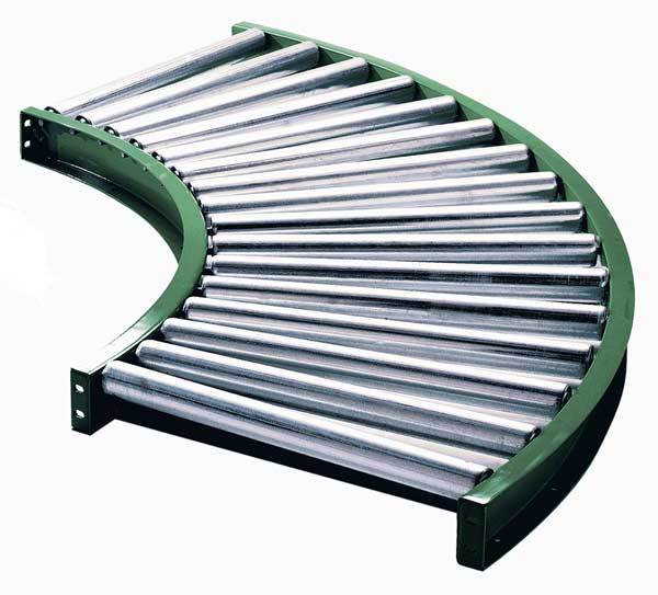 Roller Conveyor, 90 Curve, 13BF