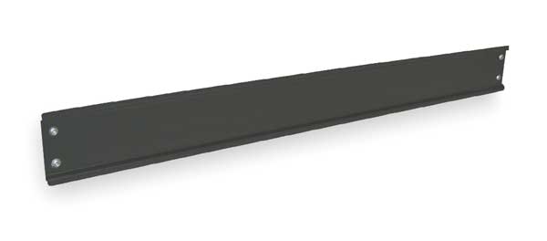 Bin Rail, 60 W x 1/1/2002 D x 5 H, Black