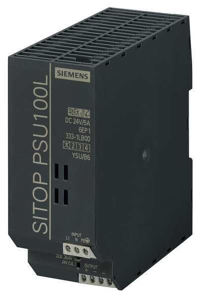 DC Power Supply, 24VDC, 5A, 50/60Hz
