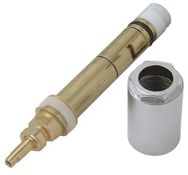 Tub And Shower, Tub/Shower Stem, Brass and Chrome