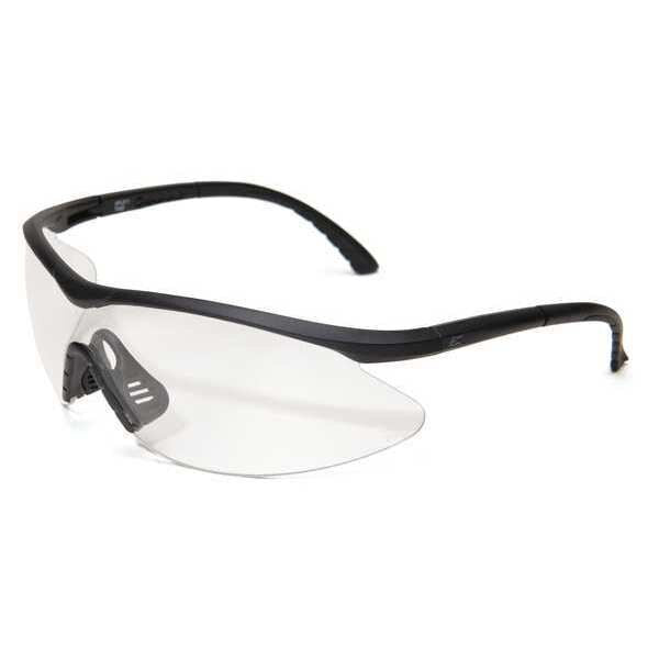 Safety Glasses, Wraparound Clear Polycarbonate Lens, Anti-Fog, Scratch-Resistant