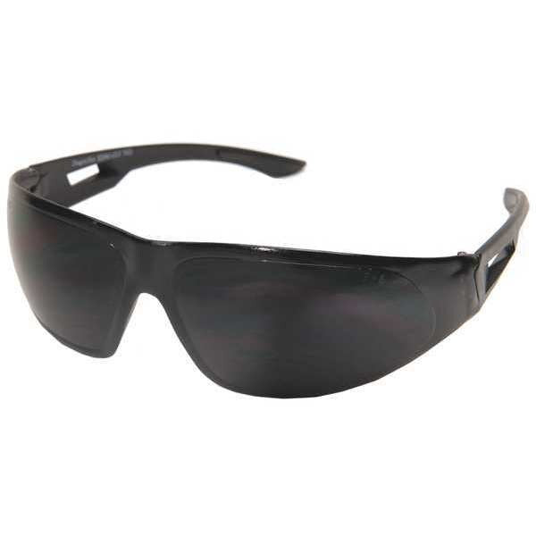 Safety Glasses, Wraparound G-15 Polycarbonate Lens, Anti-Fog, Scratch-Resistant