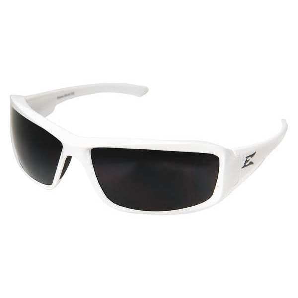 Polarized Safety Glasses, Wraparound Smoke Polycarbonate Lens, Scratch-Resistant