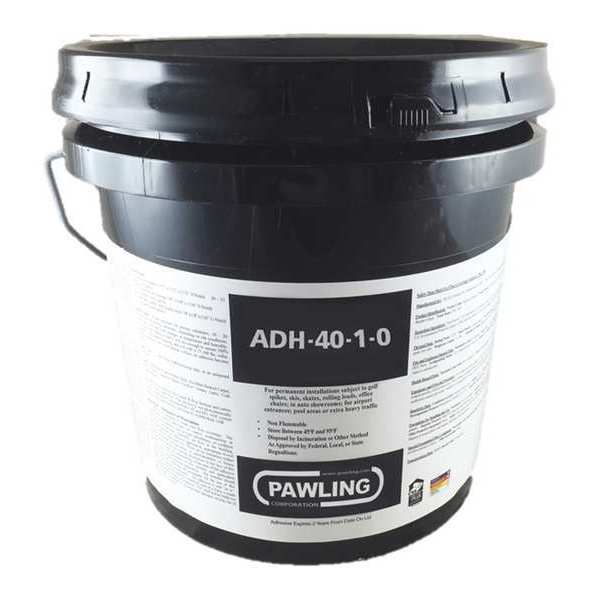 Carpet Tile Adhesive, ADH-40 Series, Opaque, 1 gal, Pail