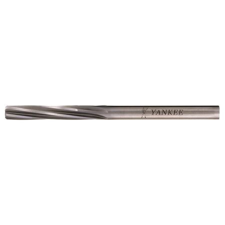 Chucking Reamer, 0.2490 In., 6 Flute, HSS