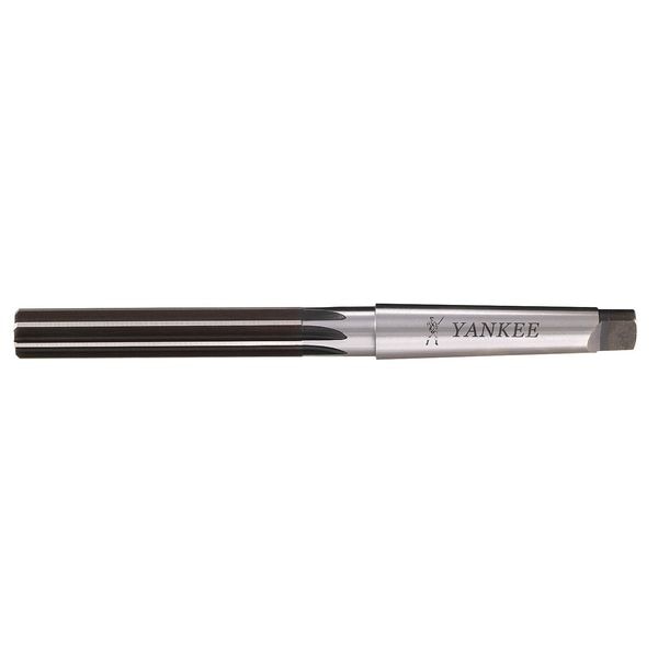 Chucking Reamer, 23/32 In., 8 Flute, HSS