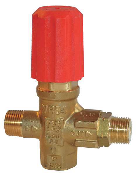 Unloader Valve, 8 gpm, 2900 psi, Brass