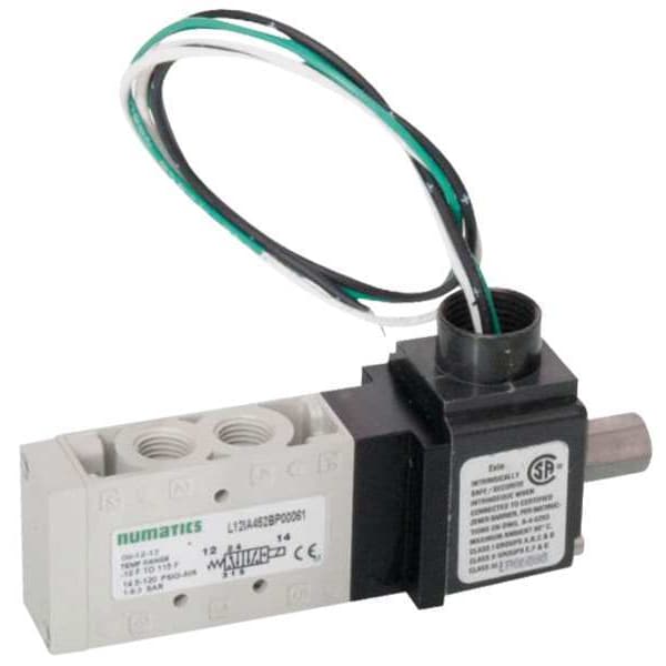 Solenoid Air Control Valve, 1/4 In, 24VDC