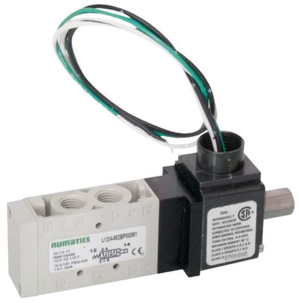 Solenoid Air Control Valve, 1/4 In, 24VDC