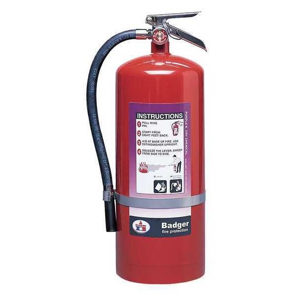 Fire Extinguisher, 80B:C, Dry Chemical, 10 lb