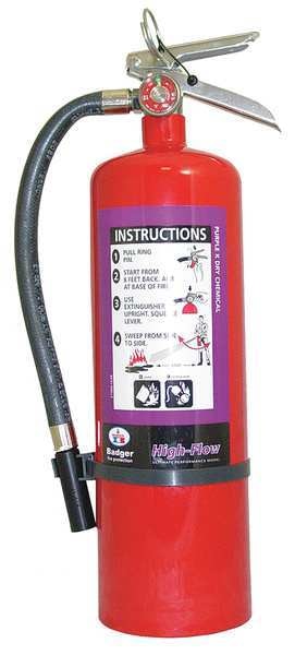 Fire Extinguisher, 20B:C, Dry Chemical, 10 lb