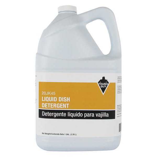 Dishwashing Detergent, Liquid, 1 gal., PK4
