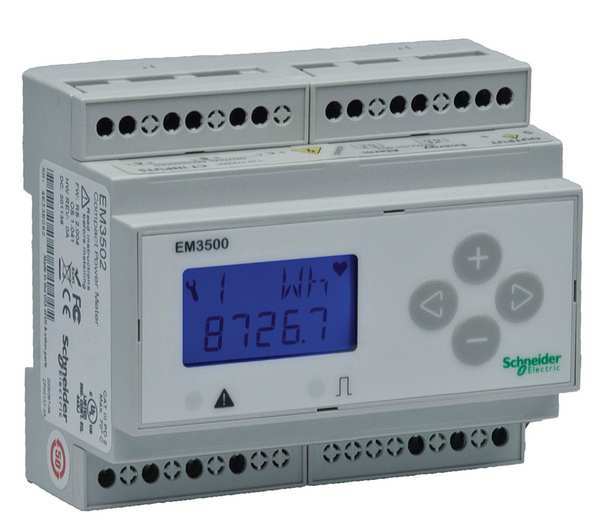 Power Meter, LCD, 90/600VAC/DC
