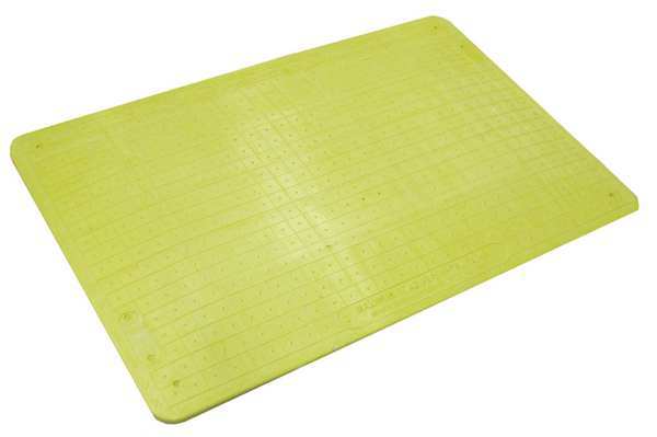 Trench Cover, Plastic, 4400 lb., Yellow