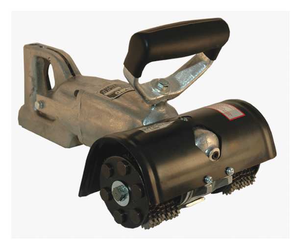 Air Powered Scarifier, 3/4 in Air Inlet, 3/4 hp