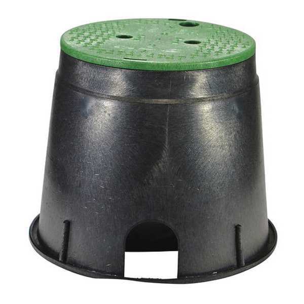 Valve Box, Round, 11-5/8in.Hx12-7/8in.W