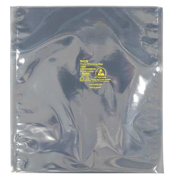 Static Shielding Bags, 24 in. L, 12 in. W