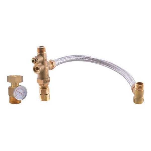 Thermostatic Mixing Valve, 3/4in., 150 psi