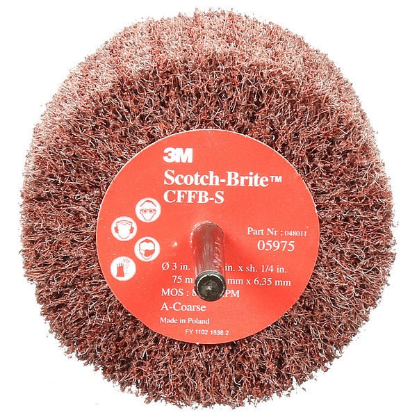 Flap Brush, Finishing, 3 in., Coarse
