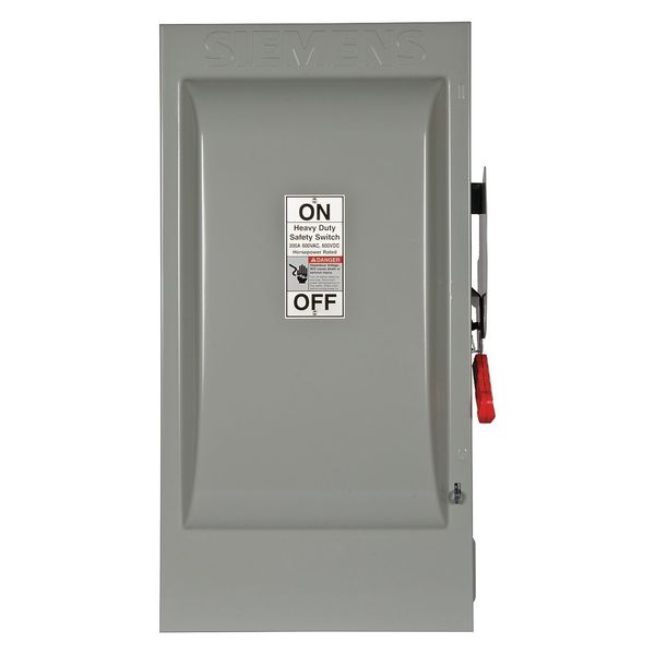 Fusible Safety Switch, Heavy Duty, 600V AC, 3PST, 200 A, NEMA 1