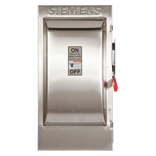 Nonfusible Safety Switch, Heavy Duty, 600V AC, 3PST, 200 A, NEMA 1