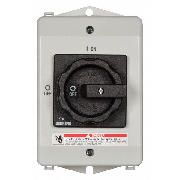 Nonfusible Safety Switch, Heavy Duty, 600V AC, 3PST, 63 A, NEMA 1, 12K, 4X