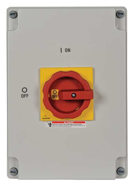 Nonfusible Safety Switch, Heavy Duty, 600V AC, 3PST, 125 A, NEMA 1, 12K, 4X