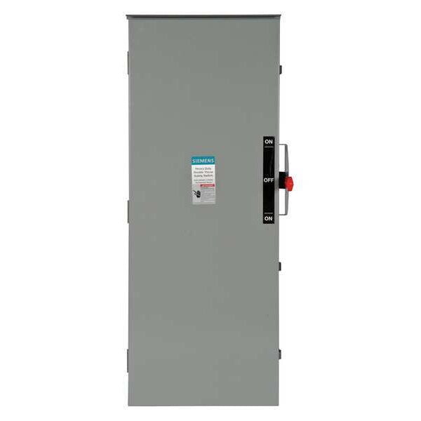 Nonfusible Single Throw Safety Switch, Heavy Duty, 240V AC, 2PST