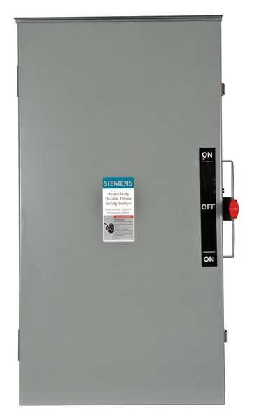 Nonfusible Safety Switch, Heavy Duty, 600V AC, 3PDT, 200 A, NEMA 3R
