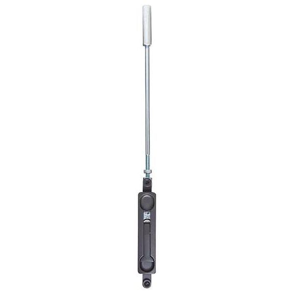 Manual Flush Bolt, Bronze, 16-3/4in.L